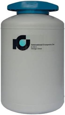 LN2 Liquid Nitrogen Storage Dewar, 50 L