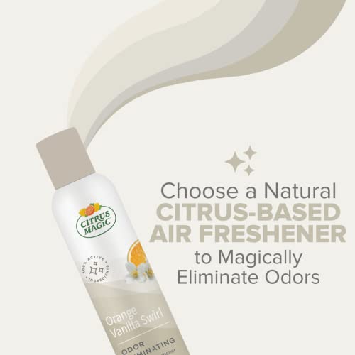 Citrus Magic Magic Natural Odor Eliminating Air Freshener Spray Orange-Vanilla Swirl, 3-Ounce, 3 Fl Oz (Pack of 3), 3 Count - Thumbnail 5