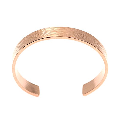 10Mm Wide Bark Copper Cuff Bracelet By John Brana Handmade Jewelry 100% Uncoated Solid Copper Cuff (7 Inches) #TOP6