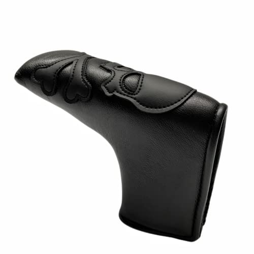 Skull Magnetic Golf Putter Cover Headcover Blade Putter Head Cover