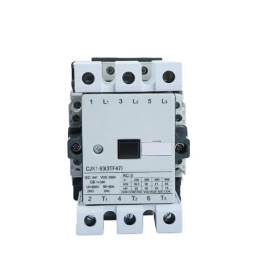 Contacteur de moteur électrique CJX1-63A coupure triphasée bobine AC380V