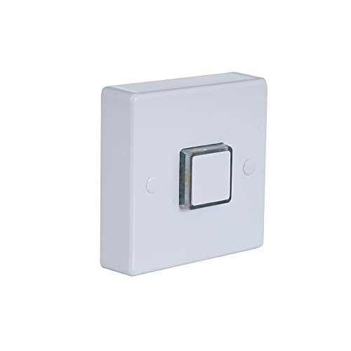 Biard Interruptor de Encendido Retardado - Temporizador Neumático Electrónico para Luces LED, hasta 300W de Carga - Fácil Instalación, Ideal para Escuelas, Hoteles, Oficinas