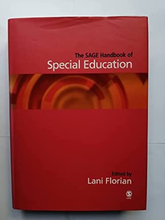 The SAGE Handbook of Special Education book cover