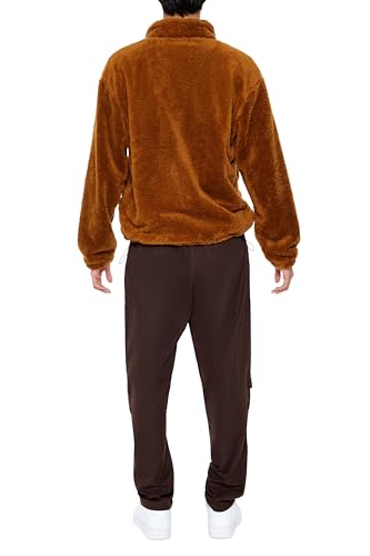 Forever 21 Men's Mid-Rise Drawstring Cargo Joggers4