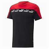 PUMA Herren Around The Block T-Shirt 3XLFor All Time Red Black