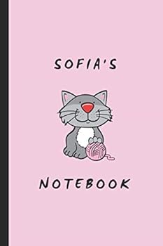 Sofia's Notebook: Personalized Journal For A Girl Named Sofia