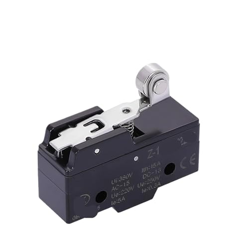 Interruptor de límite Z-15GW22-B con palanca basculante y rodillo corto NO/NC