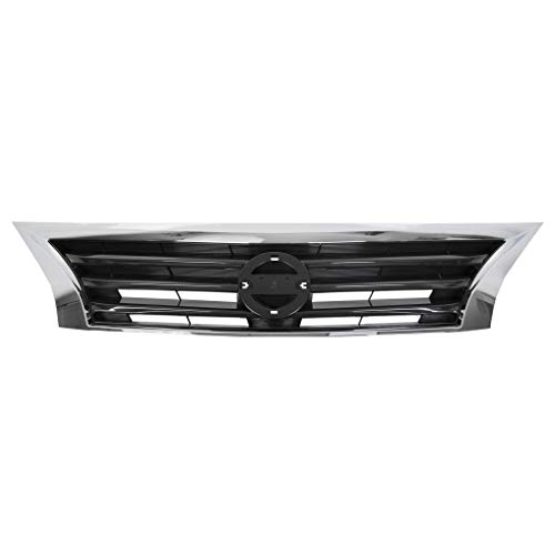 ALMULOO Upper Grille Compatible with 2013-2015 Nissan Altima Sedan Front Bumper Grill Insert Plastic(ABS) Replacement for NI1200250 623103TA0A by ALMULOO - Image 3