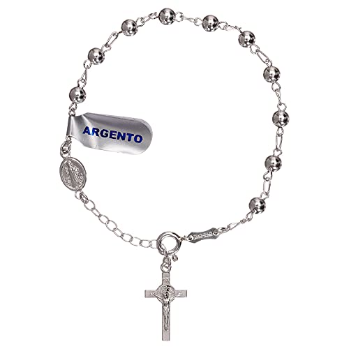 Holyart Bracelet Chapelet Pater St Benoît Argent 925 Cover