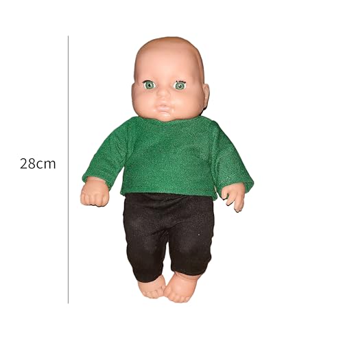 Image of BKDT Marketing Cute Little Boy Doll for Kids Moveable Legs & Arms with Removable Clothes Set 28 cm - Birthday /Return Gift