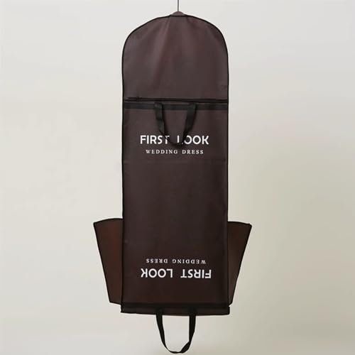 Wedding Dress Garment Bag, Garment Bags for Travel with Handles, Gown Garment Bag for Long Dresses, Garment Bags for Hanging Clothes Travel, Length 63/71/79 Inch4