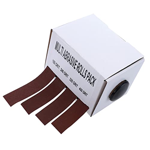 NULYLU 1pc Sanding Belt Box Draw Out Type Sandpaper Organizer for Drywall Sandpaper Set
