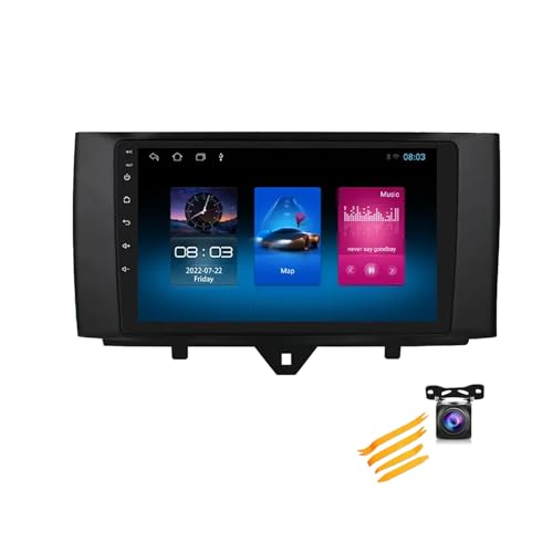 Generico Autoradio Stereo Android 12 per B-Enz Smart Fortwo 451