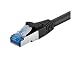 Produktbild MicroConnect sftp6 a005s 0,5 m Cat6 a schwarz Netzwerk-Kabel  Netzwerk-Kabel (0,5 m, CAT6 A, RJ-45, RJ-45, schwarz)