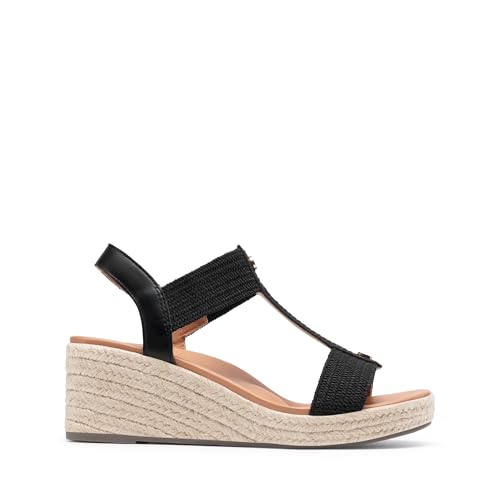 Espadrilles compensées avec soutien de la voûte de haute qualité