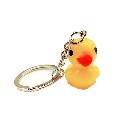 [PARTISAN] 3個セット キーホルダー アヒル ヒヨコ 雛 ピヨ 鶏 キーリング カワイイ キーチェーン 鳥 動物 黄色 ひな ギフト プレゼントのサムネイル