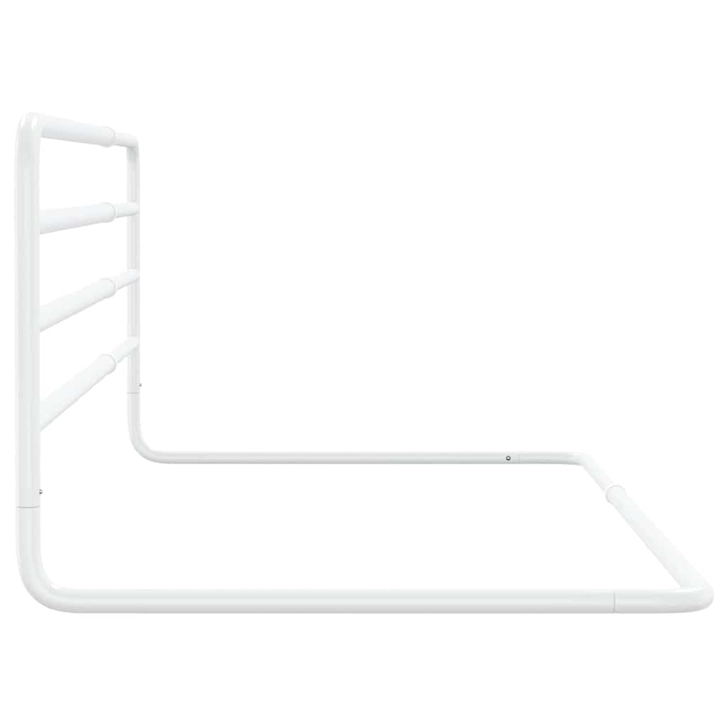 Barrera de cama infantil ajustable 76-137 cm, hierro, color