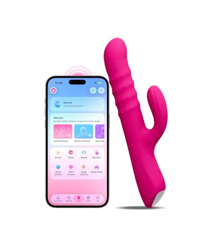 LOVENSE Velvo Vibromasseur Rabbit pour Femme, Point G et Clitoris