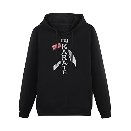 PARK DANCE BAG Sudadera con capucha para hombre Hai Karate, color negro, Negro, XXL