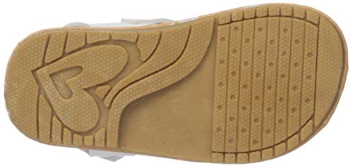 Josmo Girl's Naomi Flat Sandal, White, 11 Medium US Little Kid4