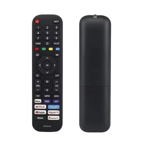 Télécommande EN2A30 pour TV Hisense compatible avec modèles EN2N30H EN2Q30H