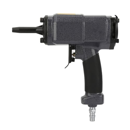 ViaGasaFamido Professional Air Nail Puller Gun, Powerful Nailer Pulling Tool for Woodworking, Aluminum Alloy, Steel and Iron, Air Stapler Puller, Fast Nailing, Strong Force, Widely Used, Used