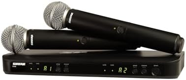 Shure BLX288/SM58 Dual Wireless Vocal System - H10 Band