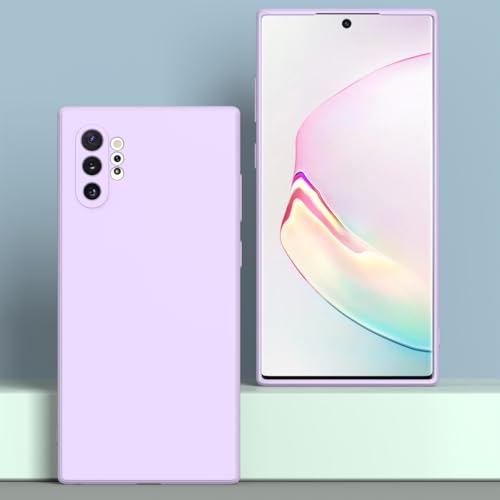 Image of for Samsung Galaxy Note 10 Plus Case Purple, Scratch Resistant with Soft Touch, Slim Thin Phone Cover for Samsung Galaxy Note 10 Plus