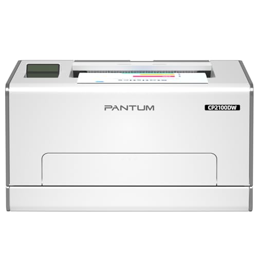 PANTUM Impresora láser a color CP2100DW WiFi NET USB, impresión automática a doble cara, función...