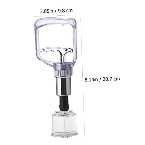 Set de terapia de ventosas FOMIYES, 1 unidad, ventosas de masaje con bomba de succión manual, material PC miniatura 2