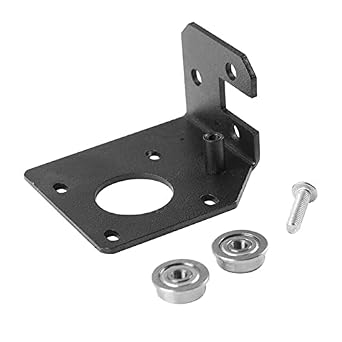 Lysee 3D Printer Parts & Accessories - 2021 3D Printer Y Axis 17 Stepper Motor Bracket for CR-10 Tornado 2040 - Color Black