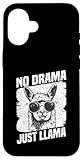 Photo Gallery custodia per iphone 16 lama alpaca funny no drama just llama Photo Gallery custodia per iphone 16 lama alpaca funny no drama just llama