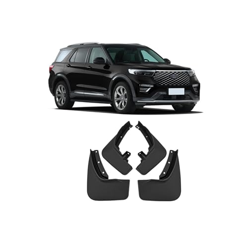 Bavettes Anti-Éclaboussures Explorer 2020-2023 : Garde-Boue Avant Arrière Accessoires Auto 4PC