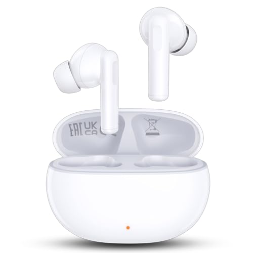 Honor Choice X7i Wireless Earbuds 45dB Active Noise Cancellation, Bluetooth 5.3 Ear Buds In-ear Headphones Waterproof with Dual-Mic,40H Playtime,Spatial Surround Sound for iPhone,A