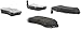 StopTech 309.04220 Sport Brake Pads with Shims and Hardware