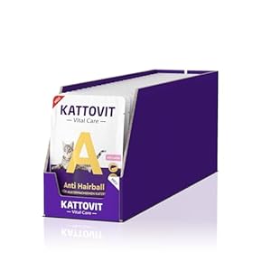 Kattovit Vital Care Anti Hairball Nassfutter Lachs