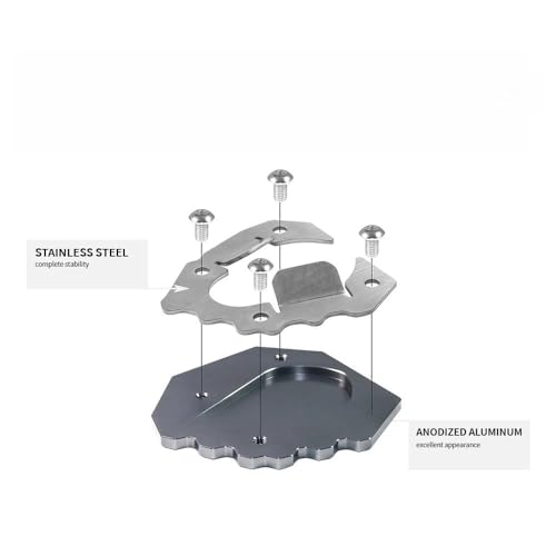 Support latéral agrandir béquille Tiger 1200 pour le road trip - 3