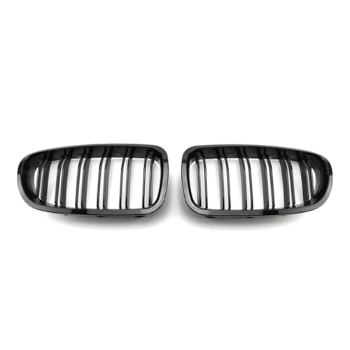 Calandre avant double lame noir brillant d'une finition premium pour BMW F10 F11 M5