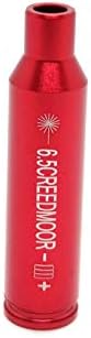 Miniatura 3 de MYMY 6.5 Creedmoor - Vista láser roja, nuevo diseño boresighter, carcasa de aluminio rojo anodizado, batería gratuita incluida (nueva versión)
