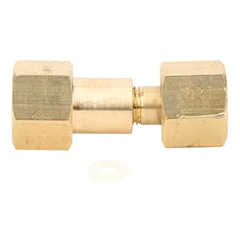 Cylinder Adapter CGA-320, cga-320 to cga-580 Adapter Argon to co2 Adapter to CGA-580 Cylinder Adapter Carbon Dioxide Tank to Argon Regulator Cover