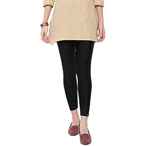 Twin Birds Women's Shimmer Legging Medium Black Pearl Cover