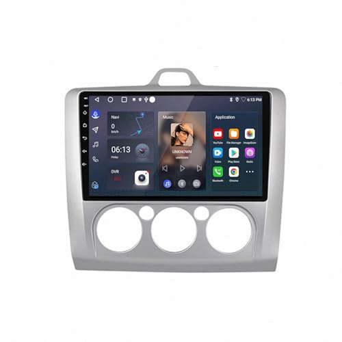 GPS navigation voiture Ford Focus 2005-2011 avec écran tactile 4G 64G et connexion Bluetooth