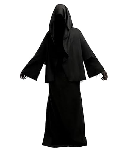 Funidelia Disfraz Oficial de Nazgul - El Señor de los Anillos para hombre, Incluye túnica con capucha, Talla Estándar - Traje para adultos para fiestas, Carnaval y Halloween | Ya disponible en tu tienda friki favorita! En mundofriki.es!