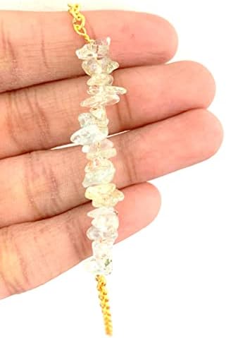 crystalmiracle Aquamarine Gemstone 7″ Bracelet Crystal Healing Fashion Gift Wellness Handcrafted Accessory