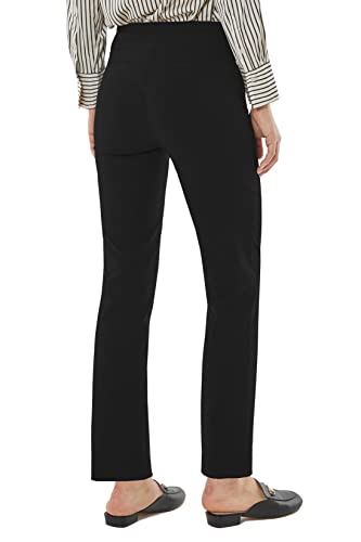 May You Be Women’s Super Stretch Straight Fit Comfy Pull-On Business Casual Pants4