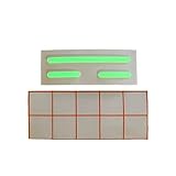 Glow-in-The-Dark Stickers for Heat and Volume controlls for VW ID.4, VW Golf MK8, Atlas (Regular).