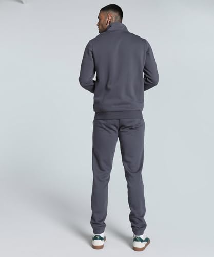 Image of Puma Men Polycotton Active Track Suit | Lightweight Full-Zip Jacket & Track Pants Set for Men