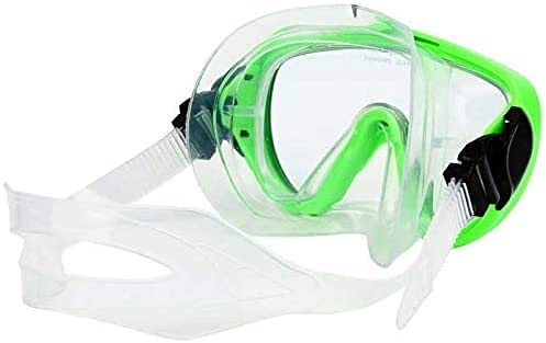 Occhiali da sub Maschere da sub Maschera da snorkeling Maschera da nuoto in silicone Vetro temperato Occhiali da nuoto Anti-appannamento Maschera da sub Attrezzatura da nuoto e snorkeling per adu