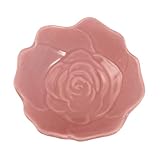 CLISPEED 1stück Kleine Keramikschale Für Ätherische Öle Multifunktionale Aromaschale Stabil Und Platzsparend Für Duftöl Und Gesichtsmaske Rote Porzellanplatte