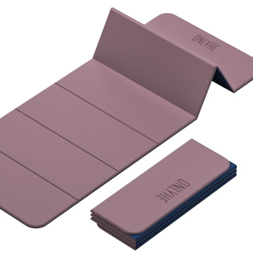 Image of Foldable Yoga Mat (12mm) Exercise Mats for Home Workout,Comfortable and Durable,Thick-Portable Folding Mat,Non Slip,Pilates Mat Thick,Outdoor Use,Meditation,Travel,Camping(71 inchx24 inch x0.47 inch)